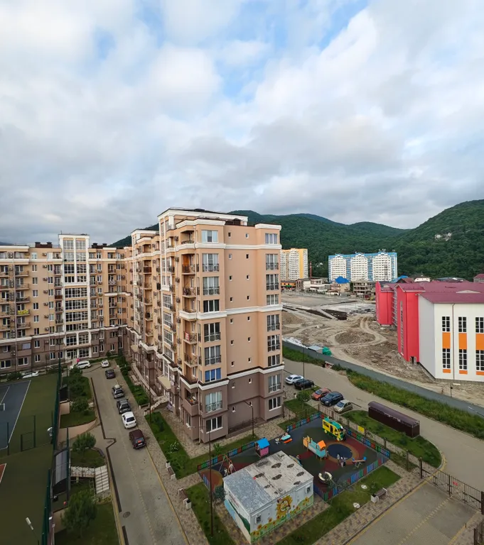 Квартира-студия с красивым видом