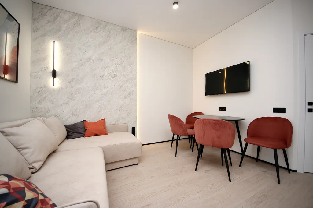 Апартаменты на 1 линии с видом на море