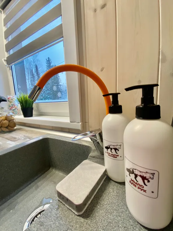 Уютный барнхаус с баней и чаном на территории