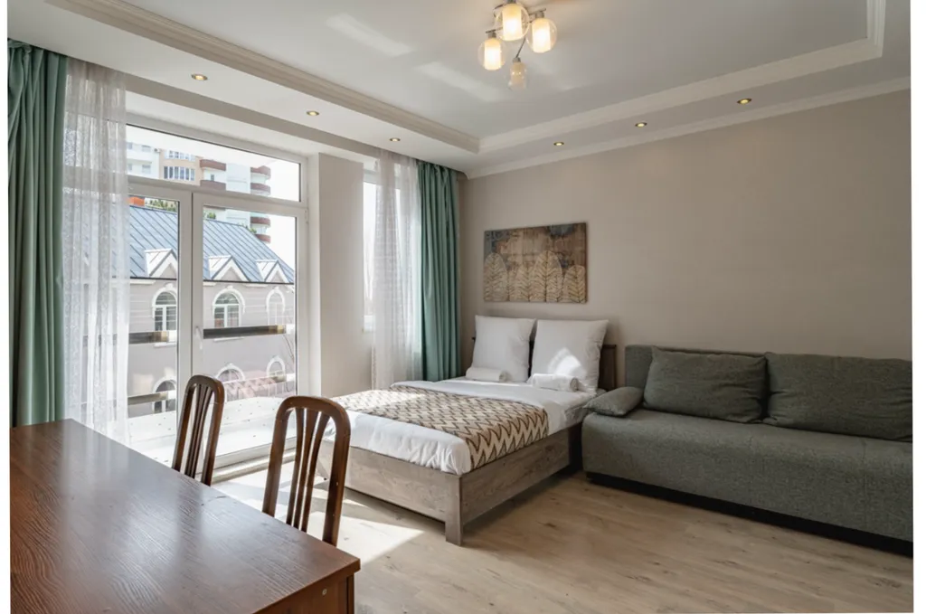 Двухэтажная квартира «отдых у ручья» со своей террасой и мангалом