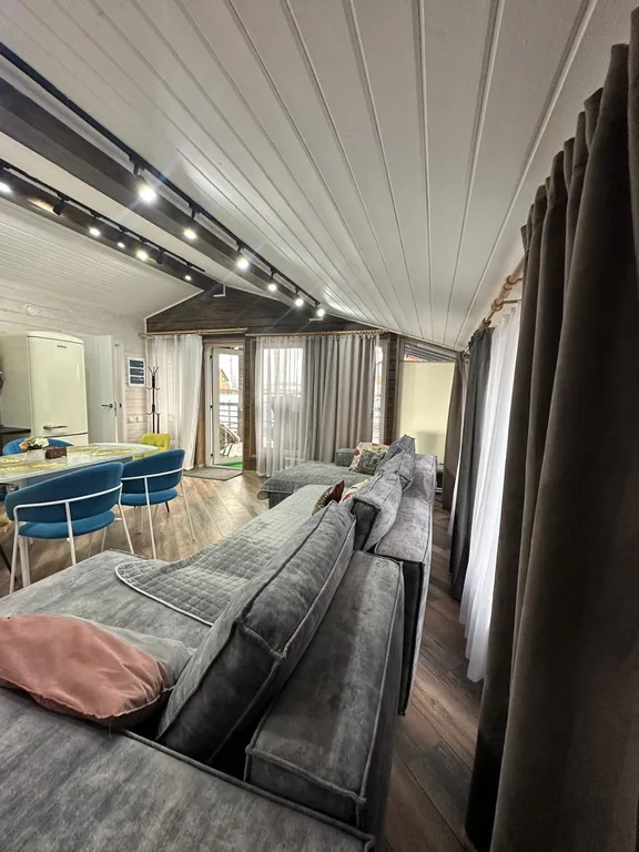 Коттедж Уютный домик на базе отдыха глэмпинге Салтыковские бани - Мир пара — Ганусово