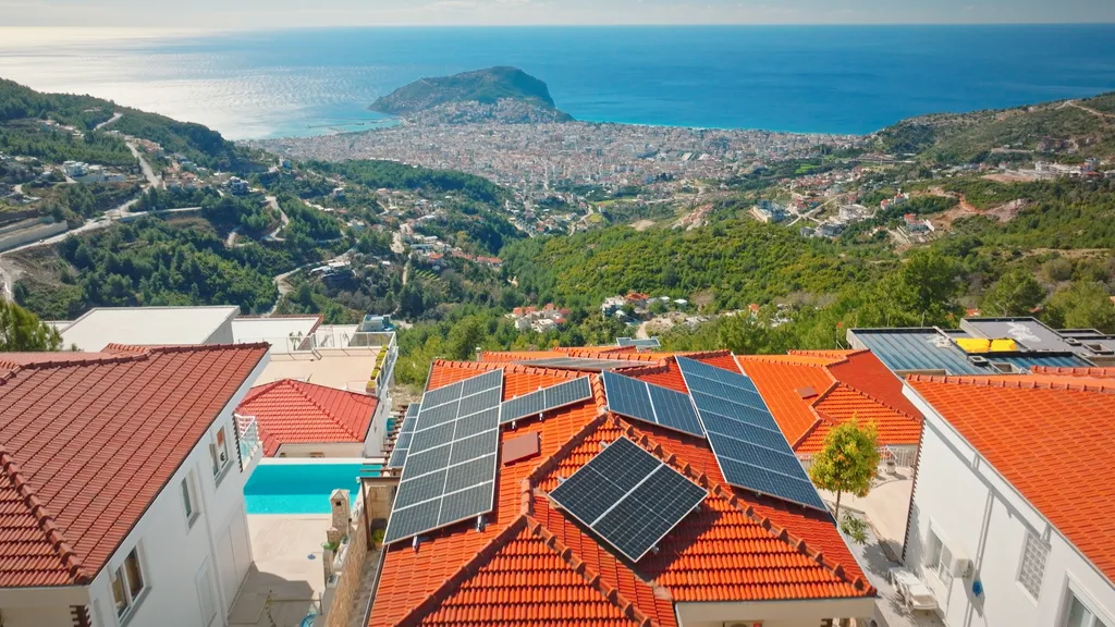 Вилла Tepe с Infinity с бассейном и панорамным видом