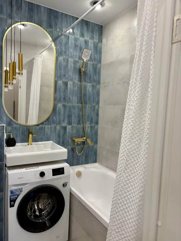 Двухкомнатная квартира рядом с аквапарком и ТЦ до 6 гостей