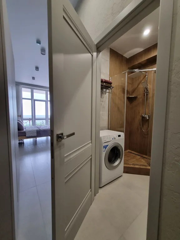 Студия в Ласпи с видом на море