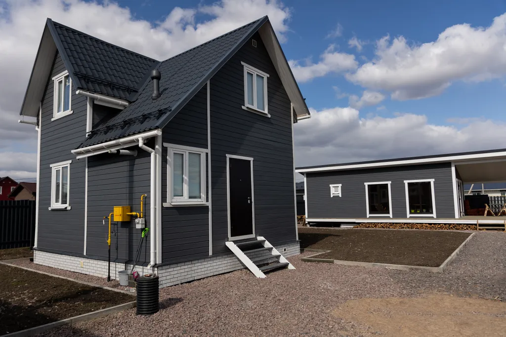 Новый дом с баней и купелью до 8 человек