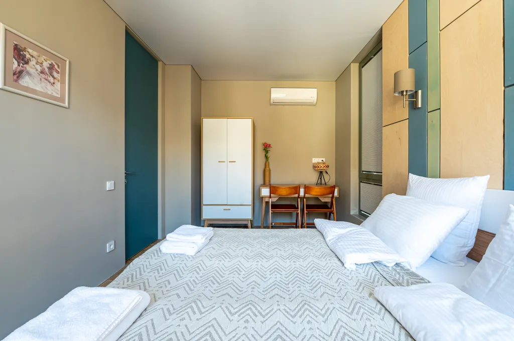 Апартаменты в Куб-терра, Голубой лён