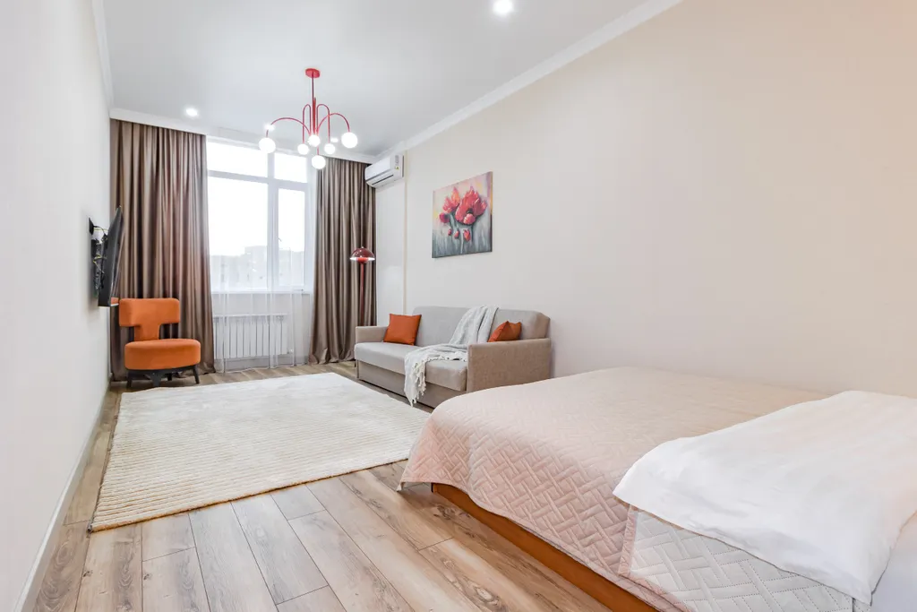 Красивая квартира с дизайнерским ремонтом