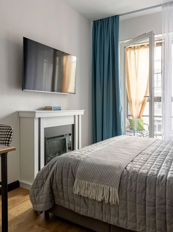 Апартамент Зеркальный в Курортном районе в доме с бассейном и сауной