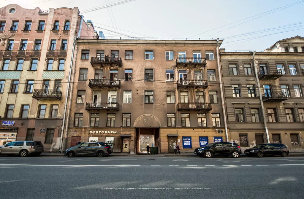 Квартира Квартира Светлая и уютная студия — Санкт-Петербург