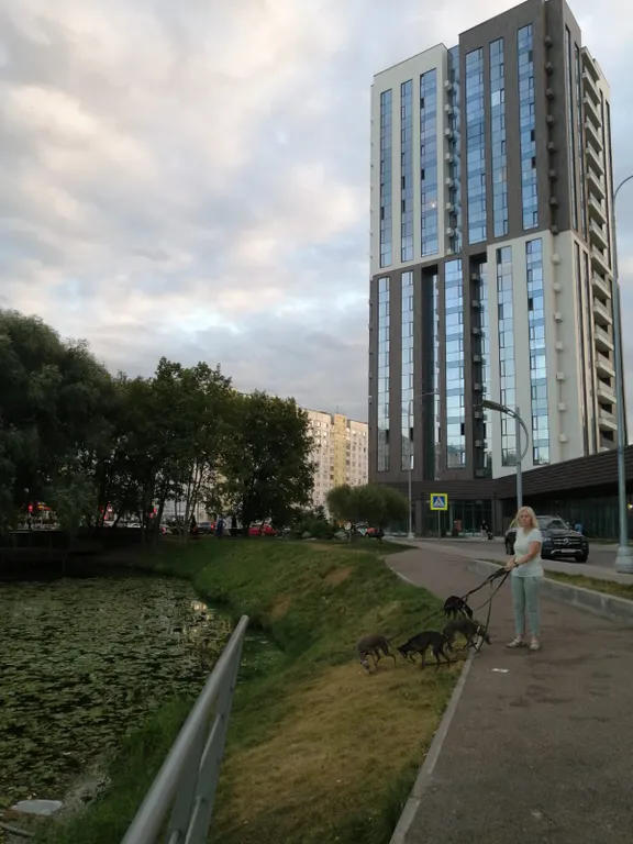 Квартира Квартира River studio с отдельной спальней и видом на воду рядом с метро — Москва