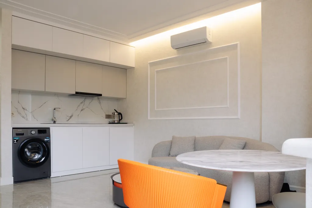 Дизайнерский апартамент 1+1 с отельной кухней