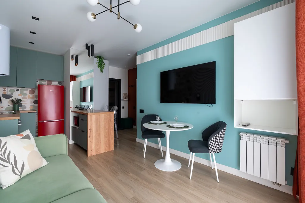 Квартира Дизайнерская квартира Real Apartments с одной спальней — Сочи