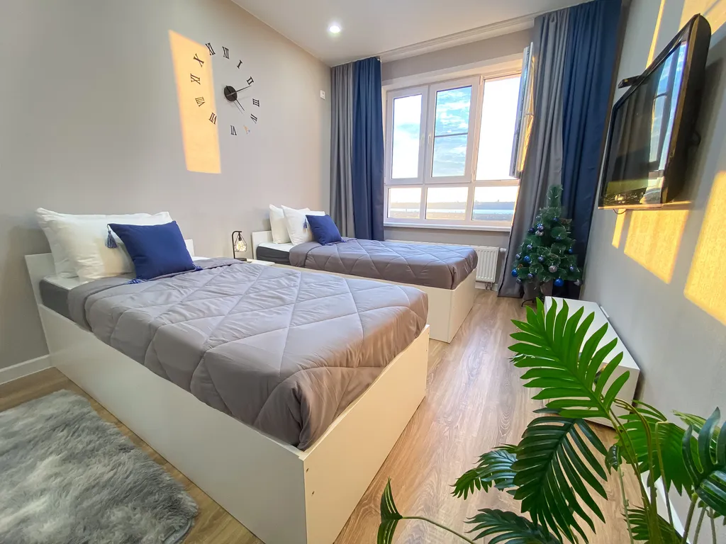 Квартира с кроватью 180*200