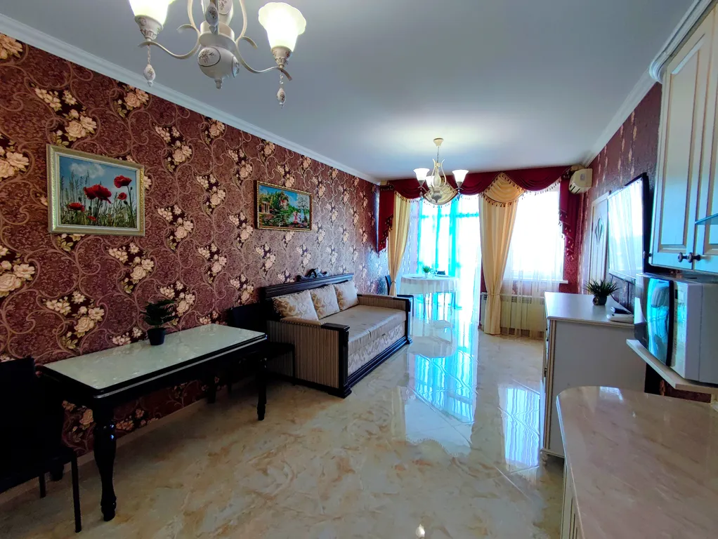 1-комнатная квартира с видом на город