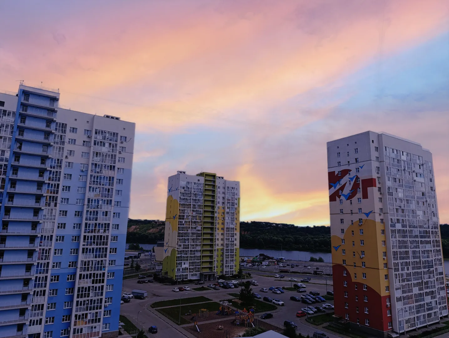 Прекрасные виды из окон 