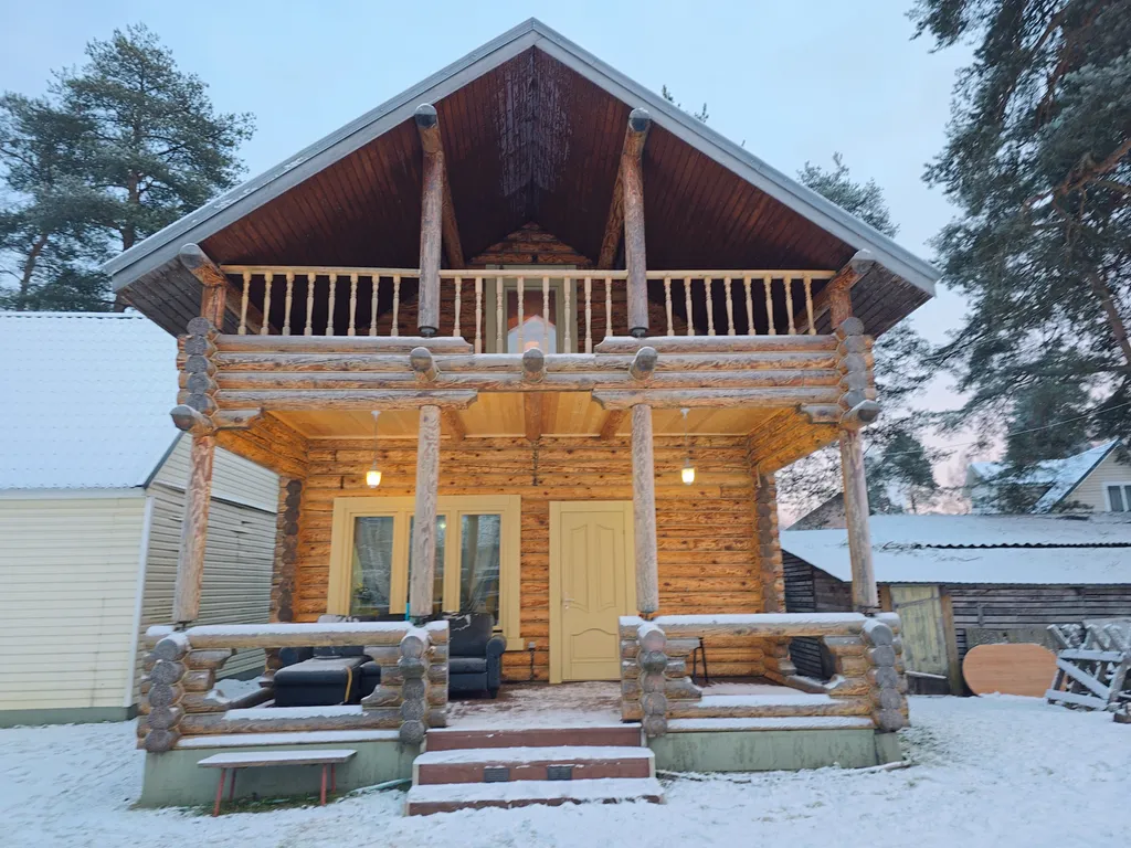 Загородный дом с баней