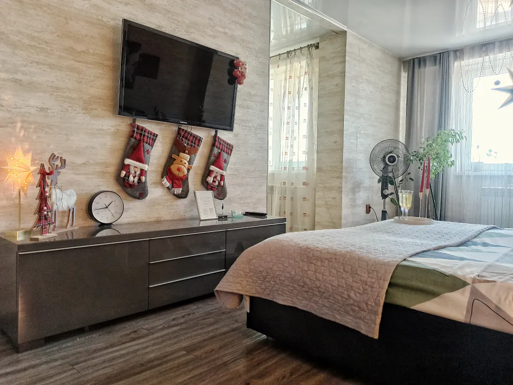 Видовая 1-комнатная квартира бизнес-класса в ЖК Клевер