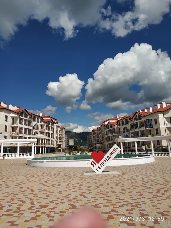 Квартира Квартира Евродвушка с видом на море — Геленджик