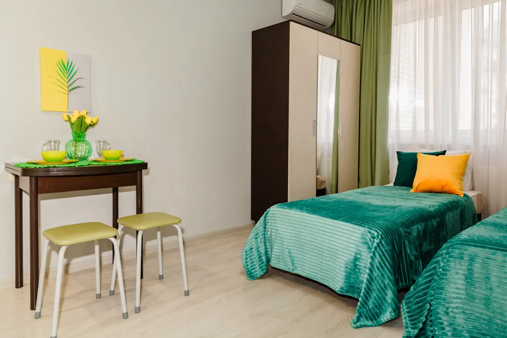 Квартира Квартира Уютная студия рядом с набережной и парком — Анапа