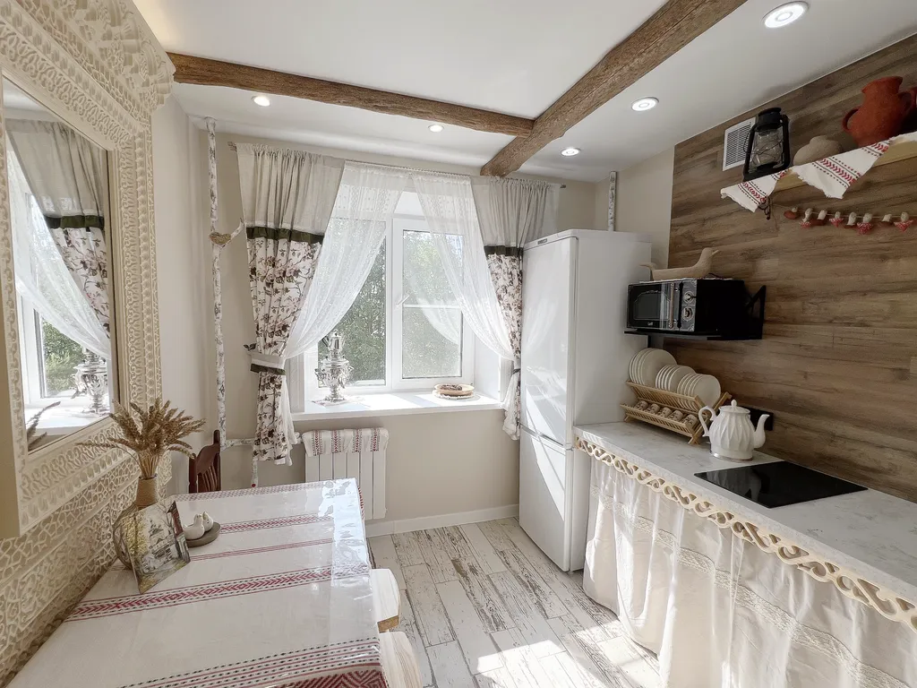 Апартаменты “Обитель Плёсъ” в стиле русской избы