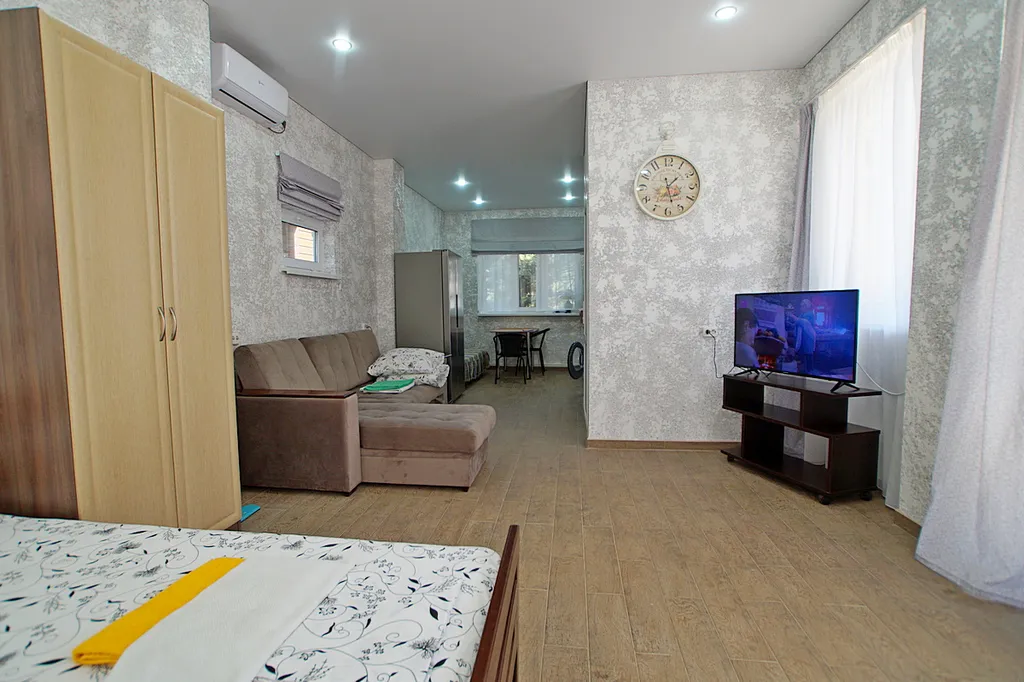 Квартира с витражными окнами