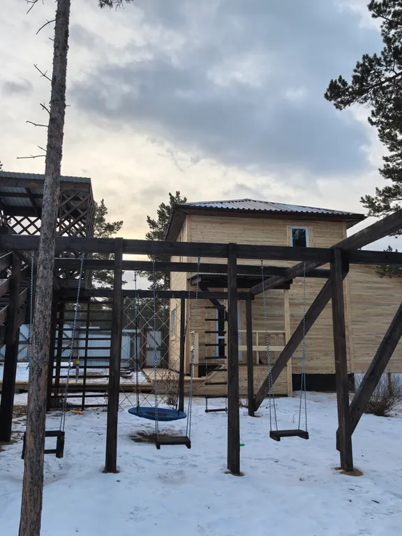 Благоустроенный дом