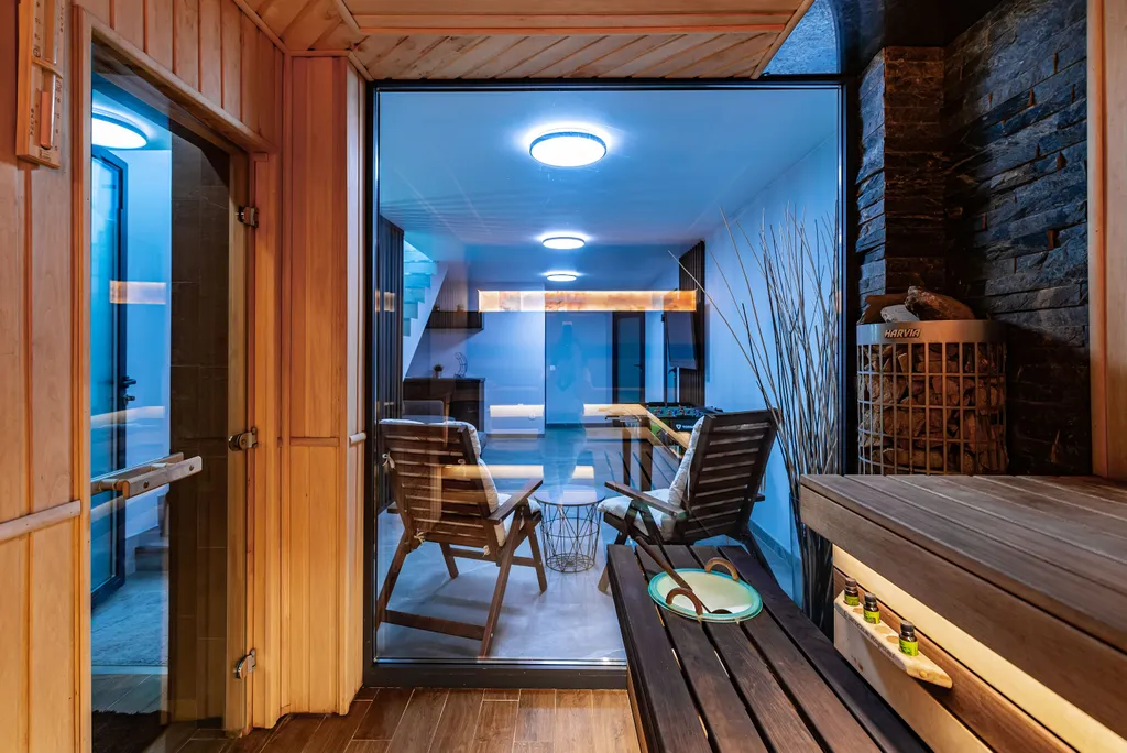 Вилла Cтар с бассейном, сауной и панорамой моря