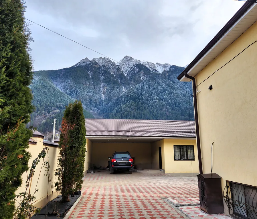 Уютный дом на 8 гостей с баней, с видом на горы Теберды