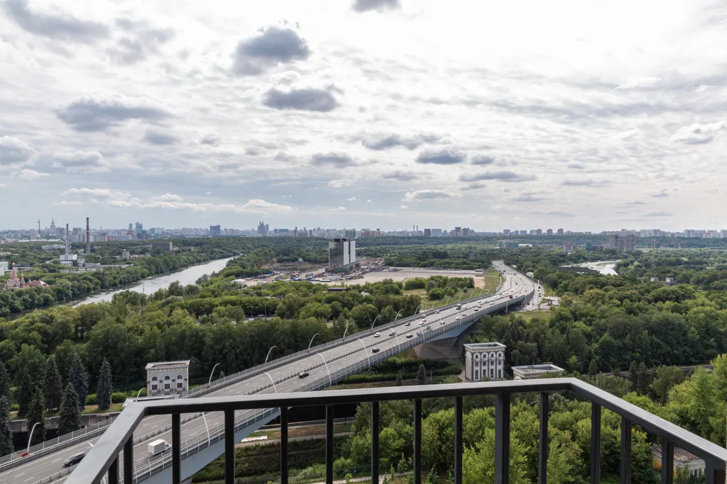 Квартира Квартира Видовая евротрешка в ЖК бизнес-класса с видом на Moscow City с 22 этаж — Москва