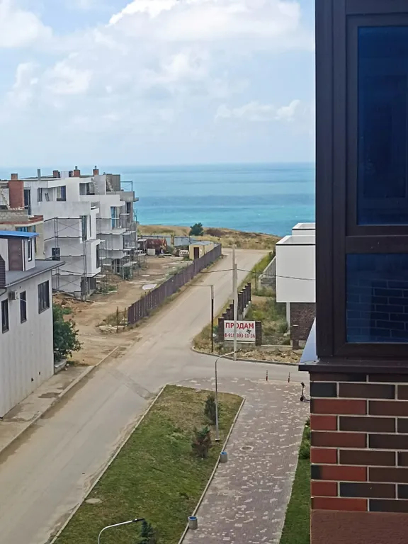 Квартира Отличная квартира-студия с видом на море на первой линии — Анапа