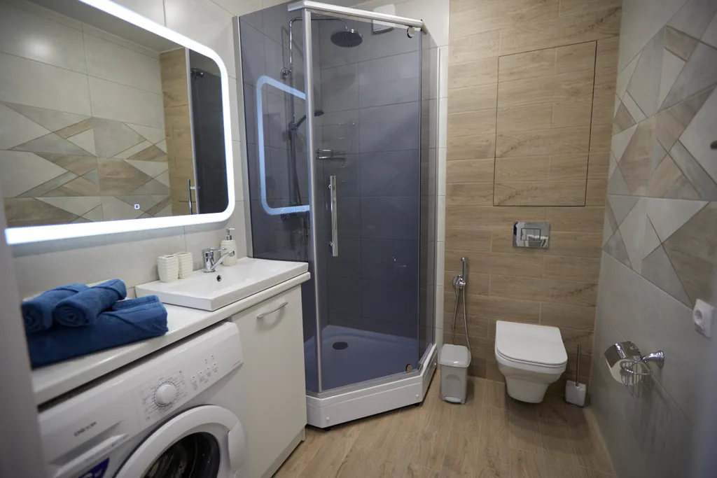 Евродвушка на высоком этаже с красивым видом