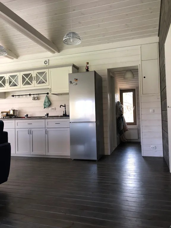 Дом носорога с камином