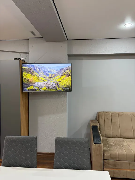 Студия в центре Домбая с видом на горы(у подъемников)