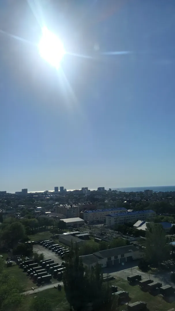 Квартира - студия с видом на море.