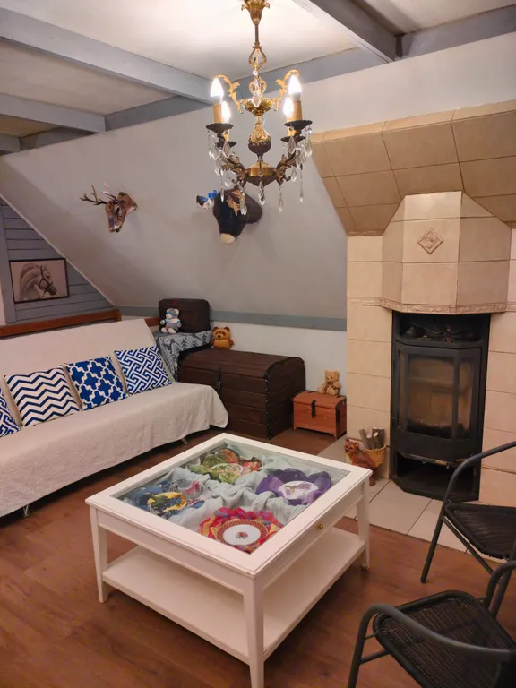 Двухэтажный дом Фахтверк в Мариенбурге