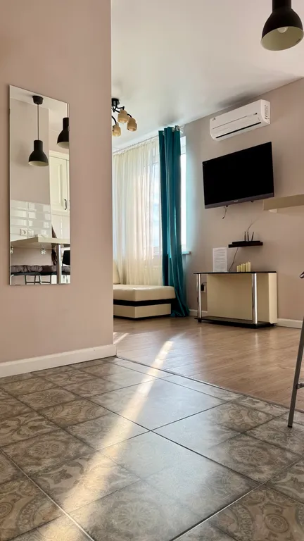 Апартамент с панорамным видом на Волгу и город