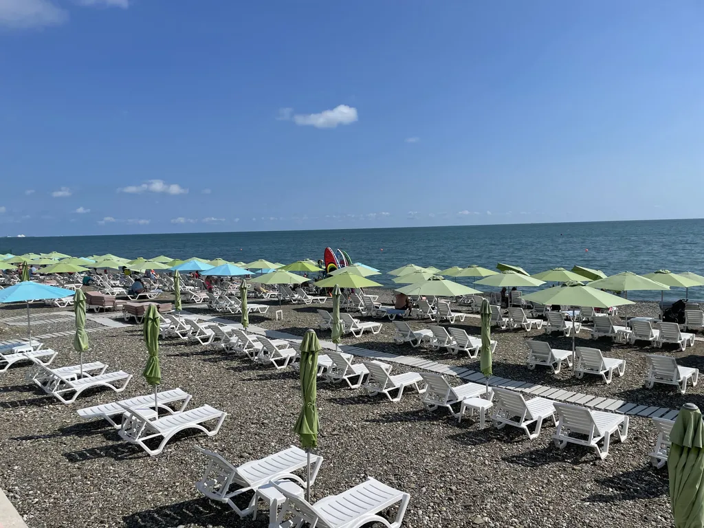 Видовой апартамент с видом на горы в апарт-отеле