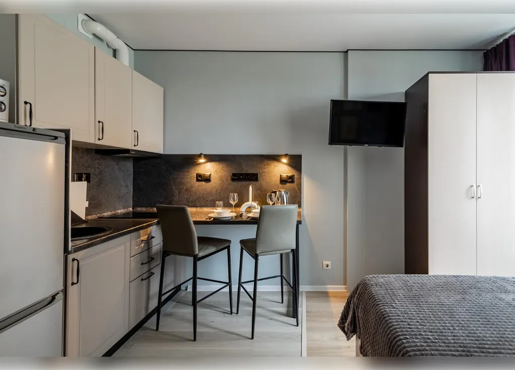 Квартира Квартира Студия в 2х минутах от МЦК Стрешнево — Москва