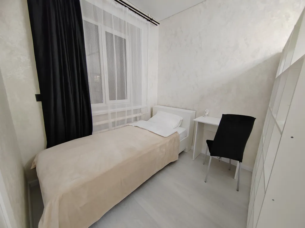 Светлая квартира для большой компании