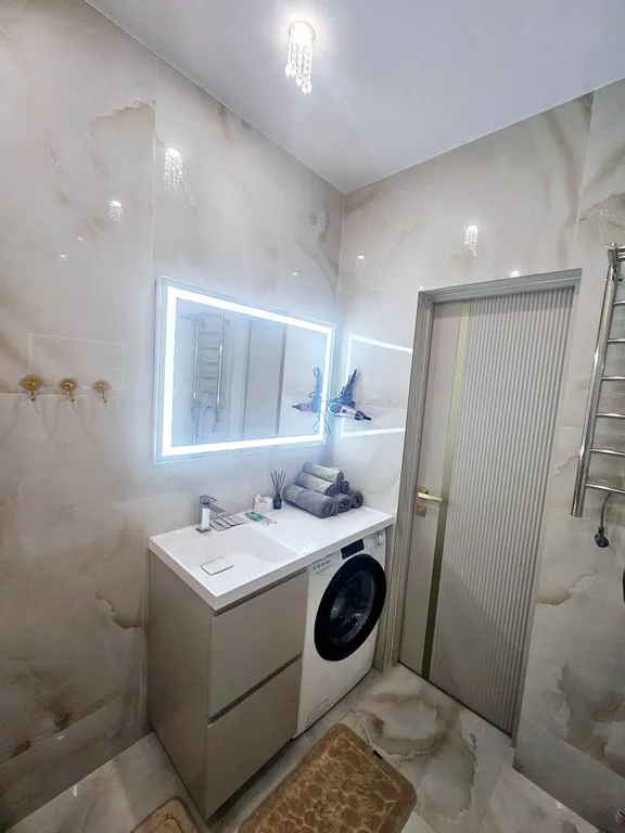 Квартира с видом на горы в новом ЖК с собственной набережной