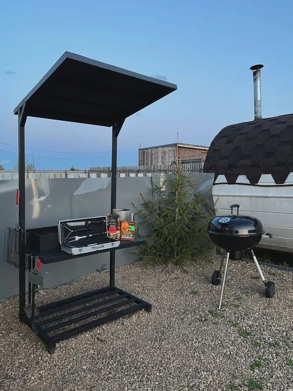 Дом 34m2 — чан, кухня, Wi-Fi