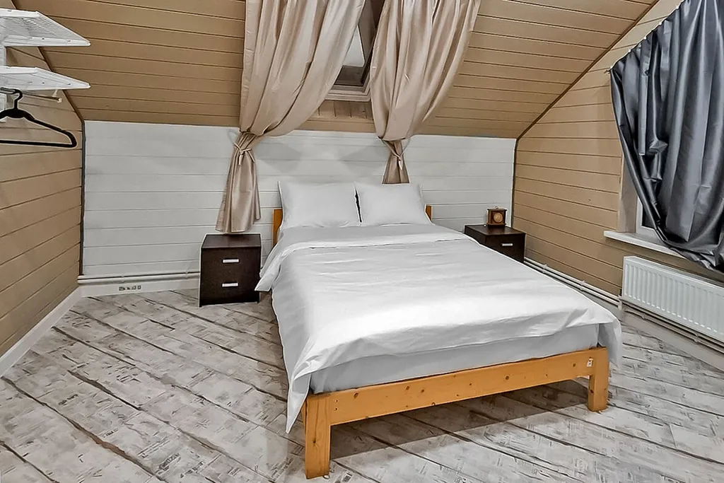 Mini с баней на дровах