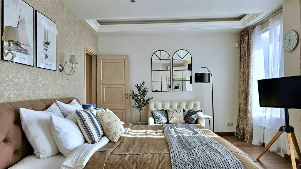 Квартира Уютная дизайнерская 2-комнатная квартира в самом центре Москвы — Москва