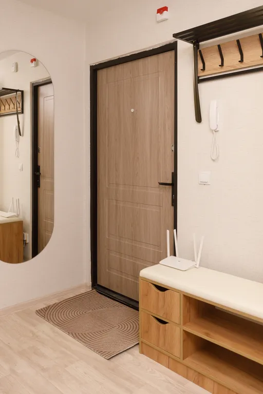 Просторная двушка в новостройке со стильным ремонтом