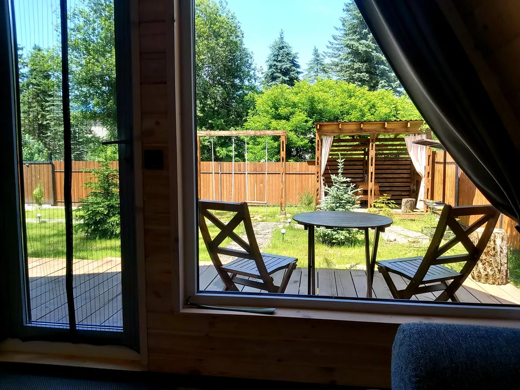 Шале в стиле Афрейм с индивидуальной территорией