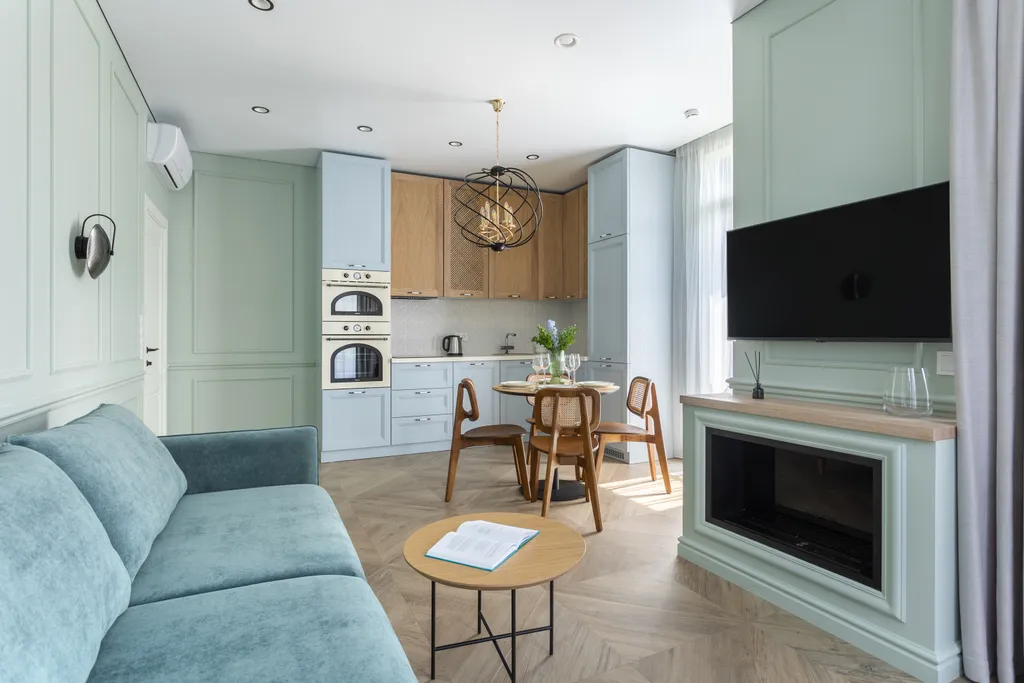 Апартамент Бирюзовые