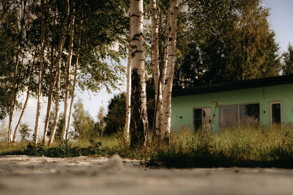 Панорамный дом с видом на воду, на берегу Вазузского водохранилища