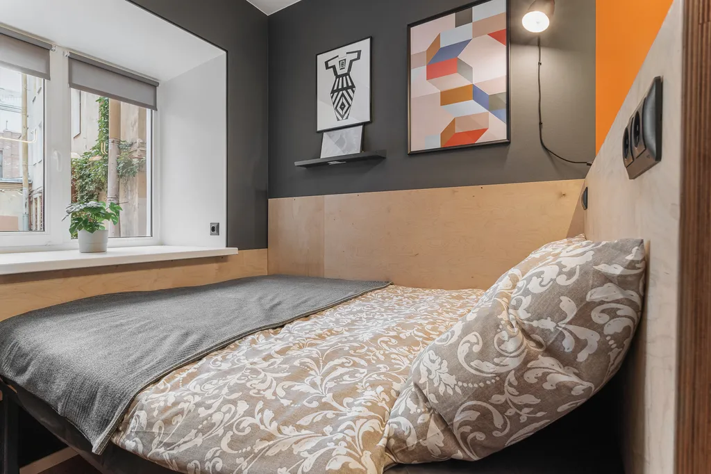 Квартира Квартира Смарт-студия у метро Лиговский проспект — Санкт-Петербург