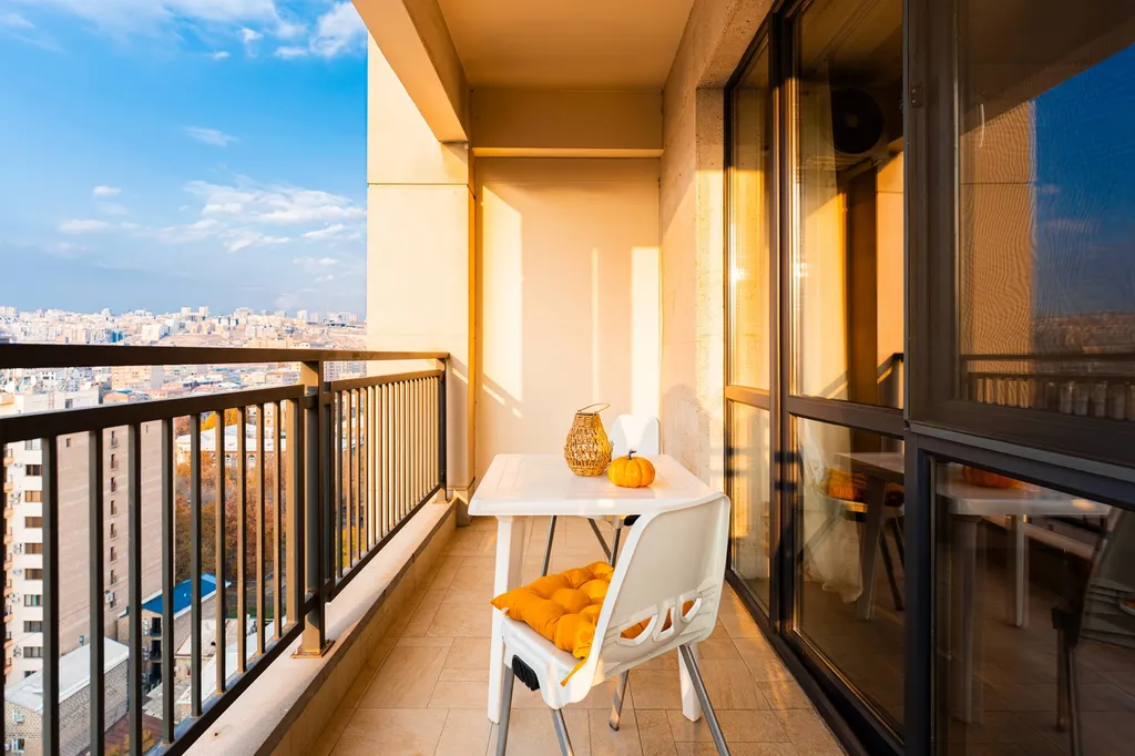 Квартира в центре Еревана с прекрасным видом на город