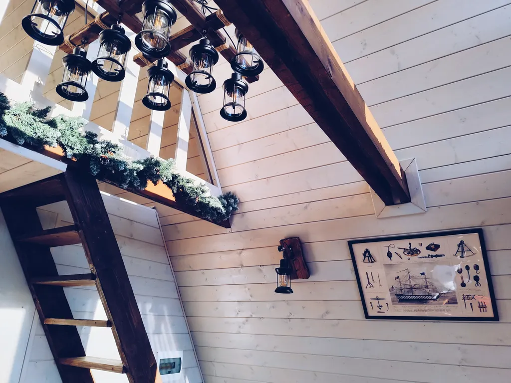 Коттедж Уютный дом с панорамным видом на лес — Луга